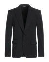 Dolce & Gabbana Man Blazer Black Size 42 Virgin Wool In Black