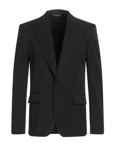 Dolce & Gabbana Man Blazer Black Size 42 Virgin Wool