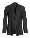 Dolce & Gabbana Man Blazer Black Size 42 Wool, Silk In Black