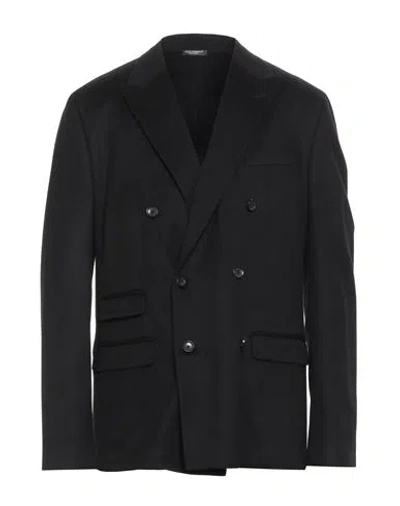 Dolce & Gabbana Man Blazer Black Size 44 Cashmere