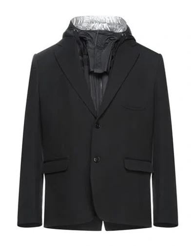 Dolce & Gabbana Man Blazer Black Size 44 Virgin Wool, Polyester, Elastane