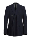 Dolce & Gabbana Man Blazer Blue Size 42 Virgin Wool In Blue