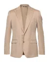 Dolce & Gabbana Man Blazer Camel Size 34 Wool In Beige