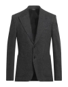 Dolce & Gabbana Man Blazer Charcoal Size 40 Viscose, Polyamide, Elastane In Grey