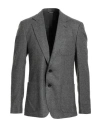 Dolce & Gabbana Man Blazer Charcoal Size 42 Virgin Wool, Viscose, Elastane In Multi