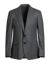 Dolce & Gabbana Man Blazer Gunmetal Size 42 Virgin Wool In Black