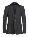 Dolce & Gabbana Man Blazer Midnight Blue Size 40 Cotton, Wool, Polyamide, Polyester, Elastane In Blue