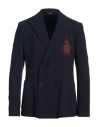 Dolce & Gabbana Man Blazer Navy Size 42 Polyester, Cotton