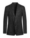 Dolce & Gabbana Man Blazer Charcoal Size 40 Wool, Alpaca Wool, Polyamide, Elastane In Grey