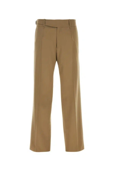 DOLCE & GABBANA DOLCE & GABBANA MEN BISCUIT STRETCH WOOL PANT