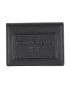 Dolce & Gabbana Man Cardholder Black Size - Calfskin