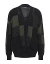Dolce & Gabbana Man Cardigan Black Size L Virgin Wool In Black