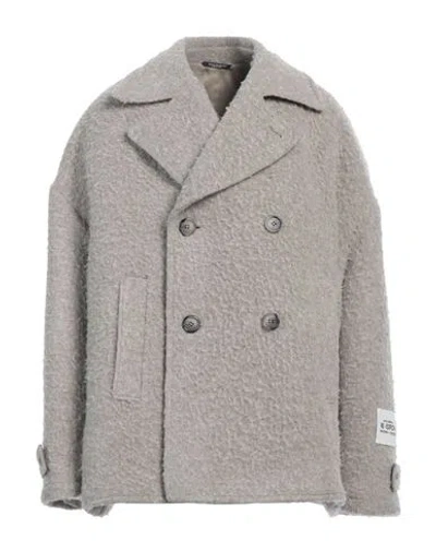 Dolce & Gabbana Man Coat Beige Size 38 Virgin Wool, Cotton, Elastane