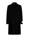 Dolce & Gabbana Double-breasted Long-sleeved Coat In Black