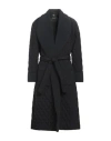 Dolce & Gabbana Man Coat Black Size 40 Polyamide In Black