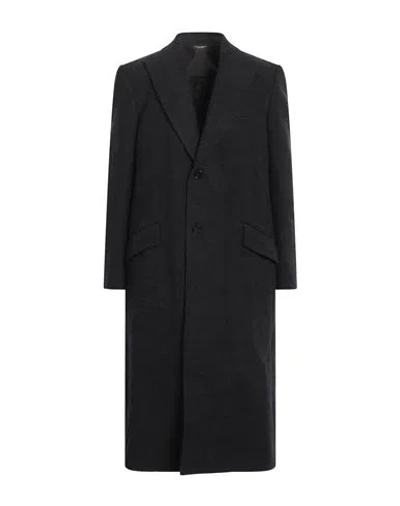 Dolce & Gabbana Man Coat Steel Grey Size 42 Virgin Wool