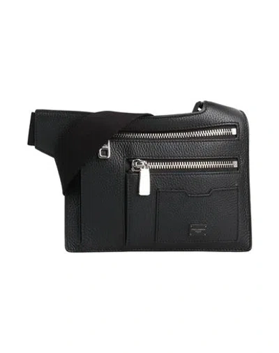Dolce & Gabbana Man Cross-body Bag Black Size - Soft Leather