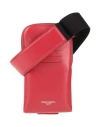 Dolce & Gabbana Man Cross-body Bag Red Size - Soft Leather, Textile Fibers In Red