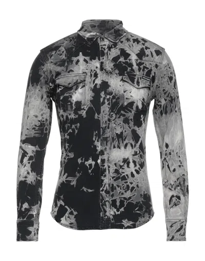 Dolce & Gabbana Denim Shirts In Black