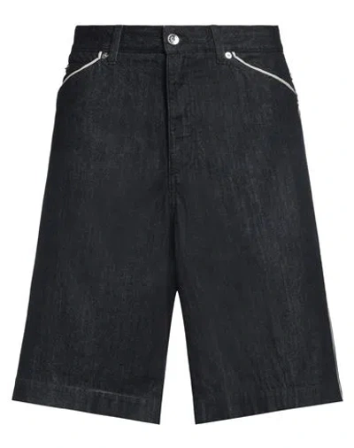 DOLCE & GABBANA DOLCE & GABBANA MAN DENIM SHORTS BLUE SIZE 34 COTTON
