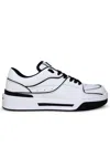 Dolce & Gabbana New Roma Leather Low-top Sneakers In White