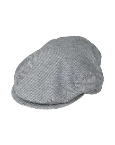 Dolce & Gabbana Man Hat Black Size 7 ⅛ Cotton, Elastane, Cow Leather
