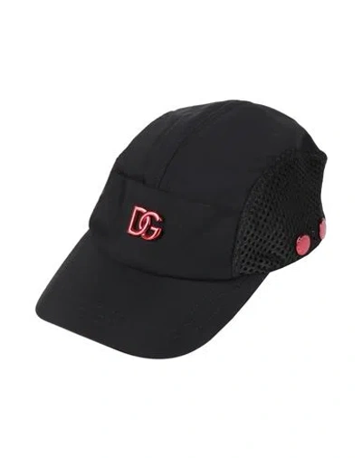 Dolce & Gabbana Man Hat Black Size 7 ⅛ Polyamide, Polyester, Elastane