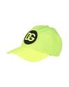 Dolce & Gabbana Man Hat Lime Green Size 7 ¼ Polyester In Green