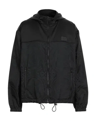 Dolce & Gabbana Man Jacket Black Size 42 Polyamide, Acetate, Viscose