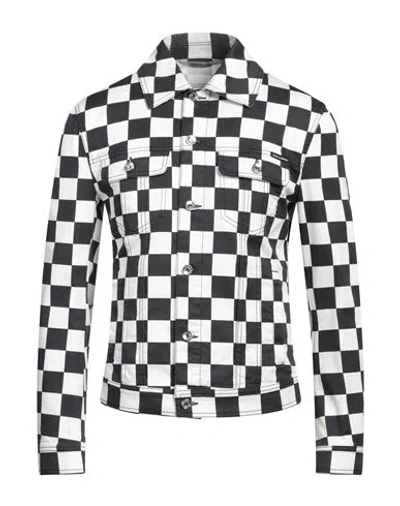 Dolce & Gabbana Man Jacket Black Size 44 Cotton, Elastane