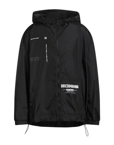 Dolce & Gabbana Man Jacket Black Size L Polyamide
