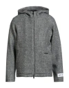 Dolce & Gabbana Melange Grey Acrylic Blend Jacket In Gray