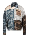 Dolce & Gabbana Man Jacket Grey Size 42 Silk In Grey