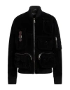 Dolce & Gabbana Man Jacket Midnight Blue Size 44 Cotton, Lambswool In Blue