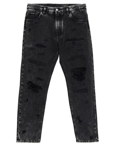 Dolce & Gabbana Man Jeans Black Size 34 Cotton