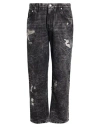 Dolce & Gabbana Man Jeans Black Size 36 Cotton, Rayon, Polyethylene In Black
