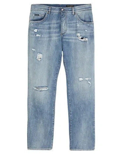 Dolce & Gabbana Man Jeans Blue Size 38 Cotton