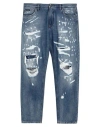 Dolce & Gabbana Man Jeans Blue Size 38 Cotton In Blue