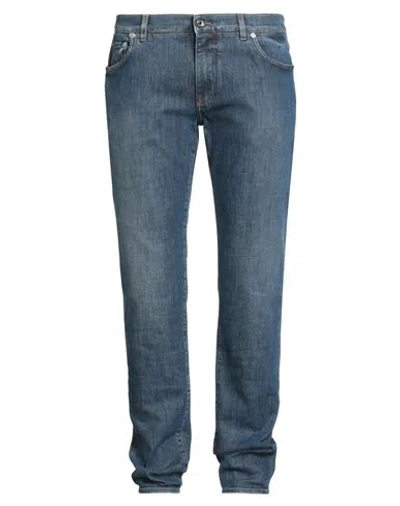 Dolce & Gabbana Man Jeans Blue Size 42 Cotton, Elastane
