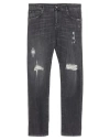 Dolce & Gabbana Man Jeans Charcoal Size 42 Cotton, Elastane In Black