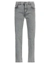 Dolce & Gabbana Regular Fit Cotton Pants In Grey