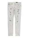 Dolce & Gabbana Man Jeans Light Grey Size 38 Cotton, Elastane In Grey
