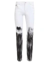Dolce & Gabbana Man Jeans White Size 34 Cotton, Elastane In White