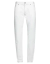 Dolce & Gabbana Man Jeans White Size 34 Cotton In White