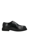 Dolce & Gabbana Man Lace-up Shoes Black Size 11 Calfskin In Black