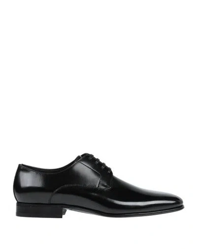 DOLCE & GABBANA DOLCE & GABBANA MAN LACE-UP SHOES BLACK SIZE 6 SOFT LEATHER,11826915AR 4