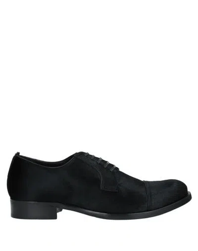 Dolce & Gabbana Man Lace-up Shoes Black Size 7 Calfskin
