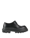 Dolce & Gabbana Brushed Calfskin Derby Shoes In Black