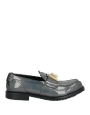 Dolce & Gabbana Man Loafers Mauve Size 7 Calfskin In Purple