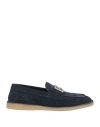 Dolce & Gabbana Man Loafers Navy Size 9 Calfskin